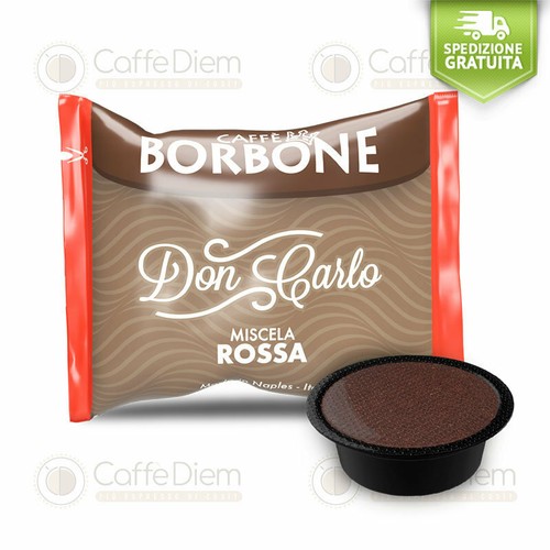 200 capsule cialde borbone red - capsule,